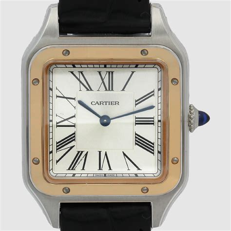 cartier santos-dumont|cartier santos 100 usato.